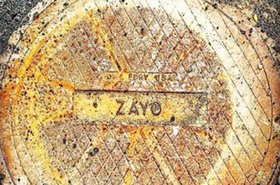 Zayo manhole cover